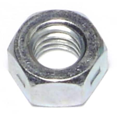 Midwest Fastener Standard Hex Center Lock Lock Nut, 5/16"-18, Steel, Grade 2, Zinc Plated, 20 PK 66607